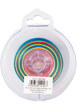 Леска плетёная WFT KG ROUND DYNAMIX Multicolor 300 м, 0.35 мм