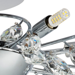 791184 Люстра потолочная ISABELLE 8х40W G9 ХРОМ