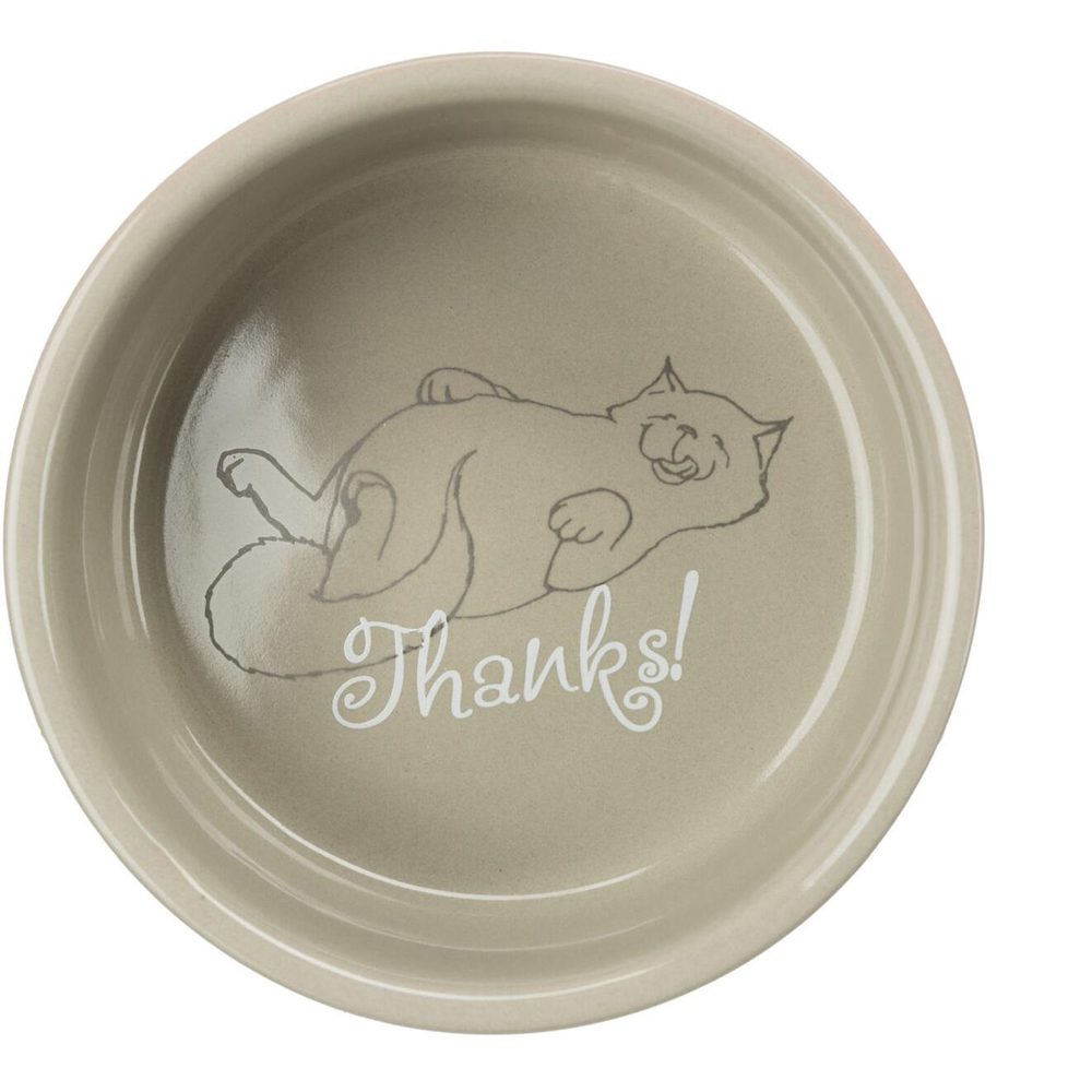 Миска для кошек Trixie Thanks For Service, размер 11см.