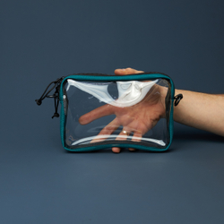 Transparent Case GO box морская волна