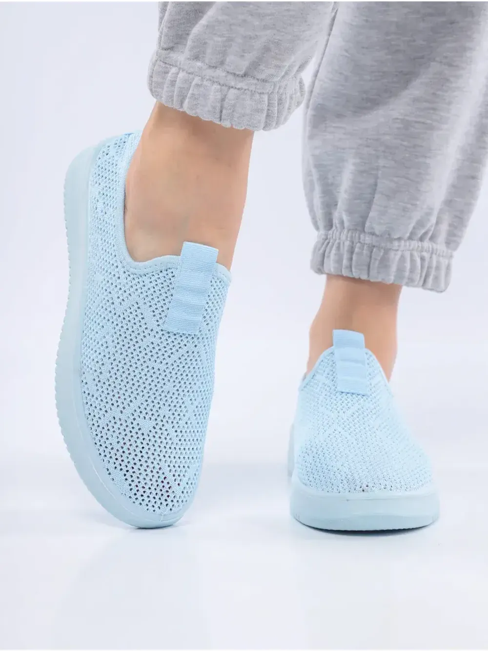 Слипоны летние текстильные