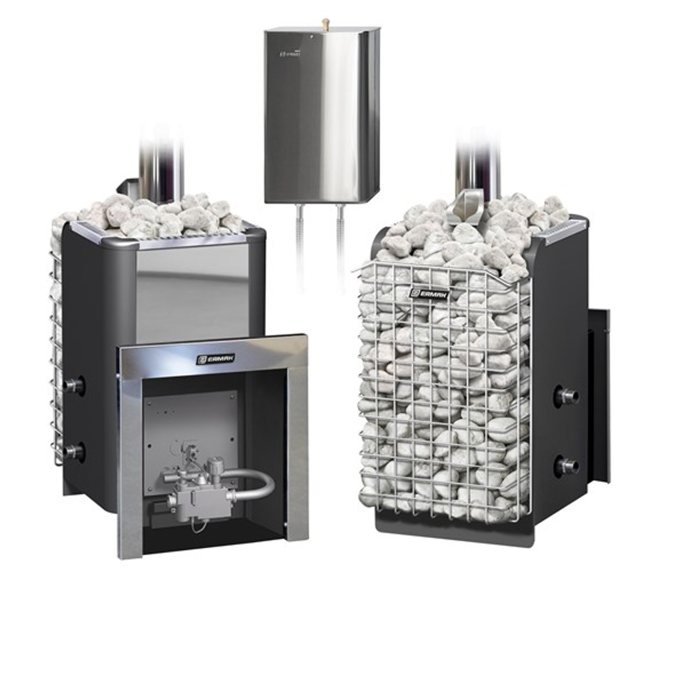 Печь банная газо-дровяная Уралочка 16-Н