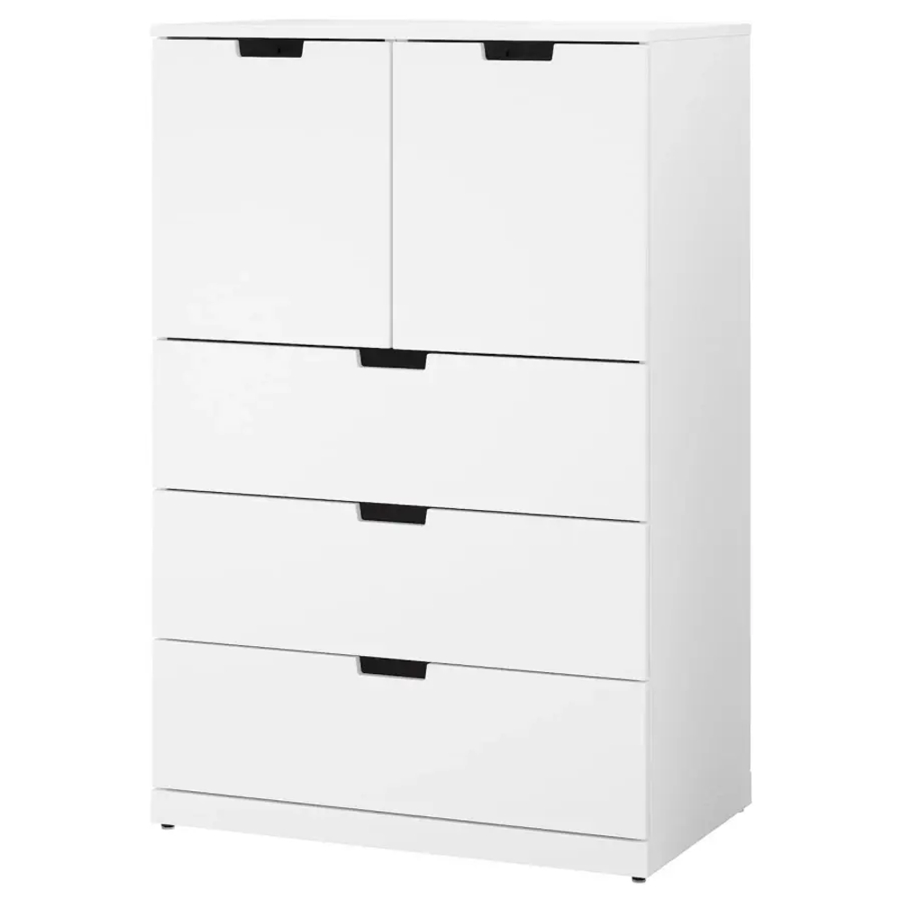 Комод - IKEA NORDLI/НОРДЛИ ИКЕА, 47х122х80 см, белый