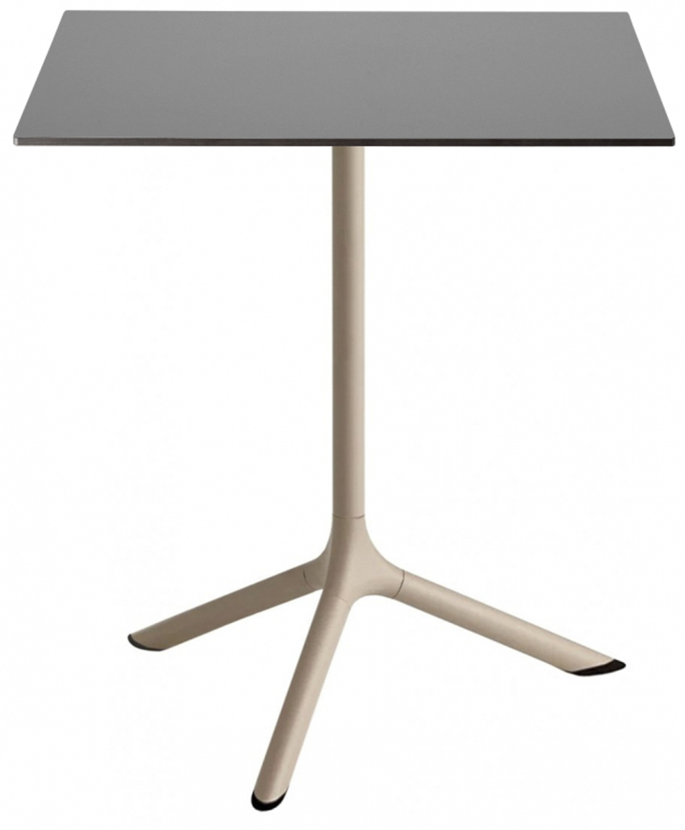 Стол ламинированный обеденный складной Scab Design Tripe Folding, тортора, антрацит