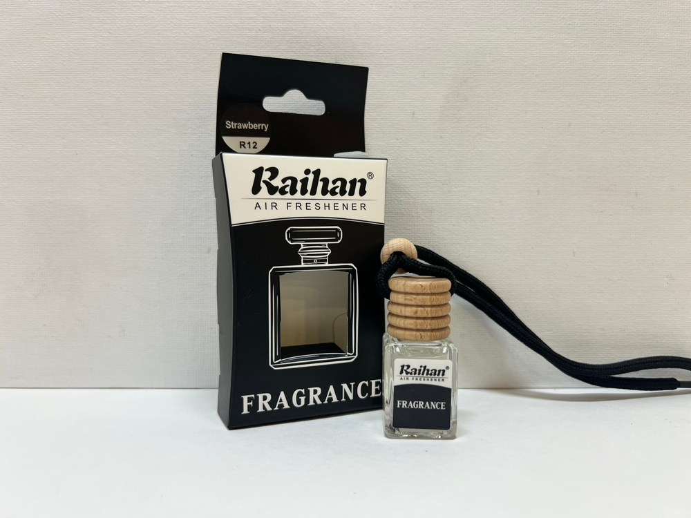 R12 Strawberry / Ароматизатор флакон (5 мл) Raihan c пробником (1 шт.)