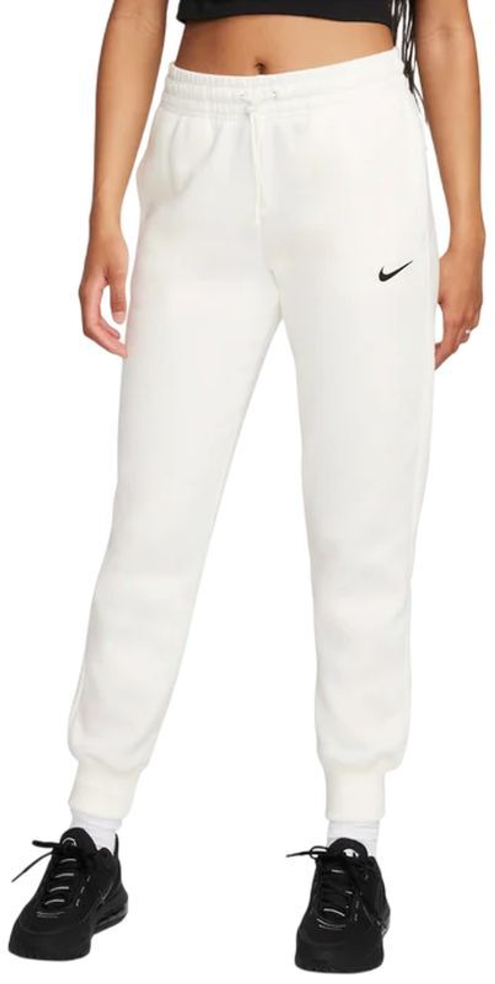 Женские теннисные брюки Nike Sportswear Phoenix Fleece - White