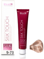 OLLIN SILK TOUCH 9/73 блондин коричнево-золотистый 60мл Безаммиачный стойкий краситель для волос