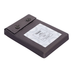 Набор наволочек из премиального сатина темно-серого цвета из коллекции essential, 50х70 см