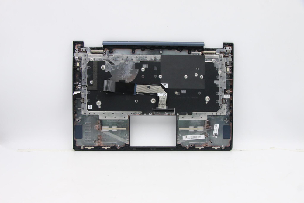 Верхняя панель с клавиатурой (топкейс) для ноутбука Lenovo Yoga Chromebook C630 81JX раскладка - русская, без подсветки, синий (5CB0U43740), оригинал
