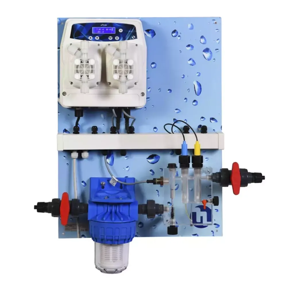 Etatron Автоматическая станция обработки воды  POOL GUARD ETWIN pH/CL(SCL) 0-2