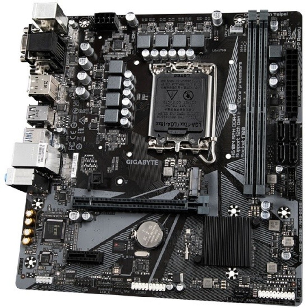 Gigabyte H610M S2H ( Socket 1700, H610,  mATX)