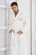 Мужской халат из органического хлопка Eco Cotton Alisah