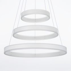 Citilux Дуэт CL719650 LED Люстра подвесная с пультом Белая