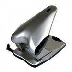 Дырокол INNOVA т.-серый металл 60 л. линейка форматов