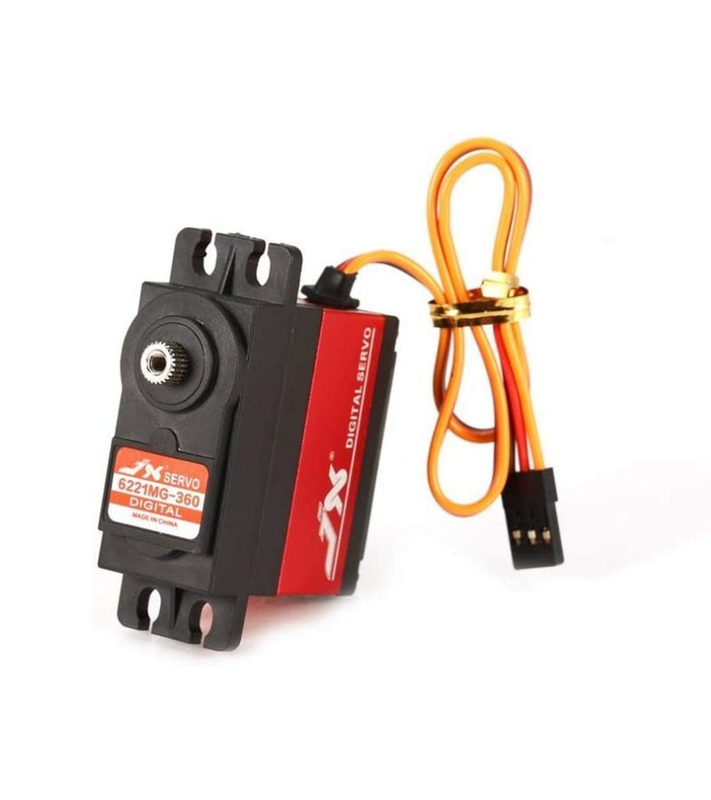 Сервомашинка цифровая JX Servo PDI-6221MG-360 (62г/20.32/0.16/6V) стандартная