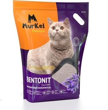 Наполнитель Murkel 20л Лаванда Бентонитовый