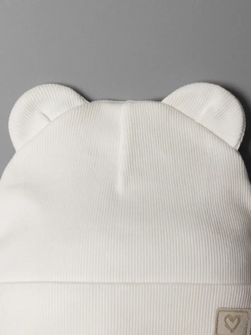 Шапка детская на осень с ушками