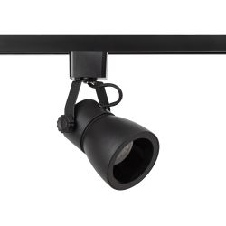 Трековый светильник однофазный ЭРА Taper TR38-GU10 BK под лампу GU10 черный