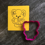 Мишка девочка №2