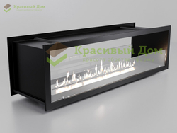 Сквозной биокамин 1300