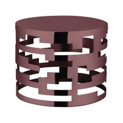 Подставка фуршетная стойка d 19 см h15 см круглая Brown Cutouts металл P.L. Hotelware