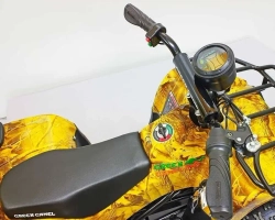 Электроквадроцикл Green Camel Гоби K45 (36V 800W R6 Цепь) быстросъем, ножной тормоз