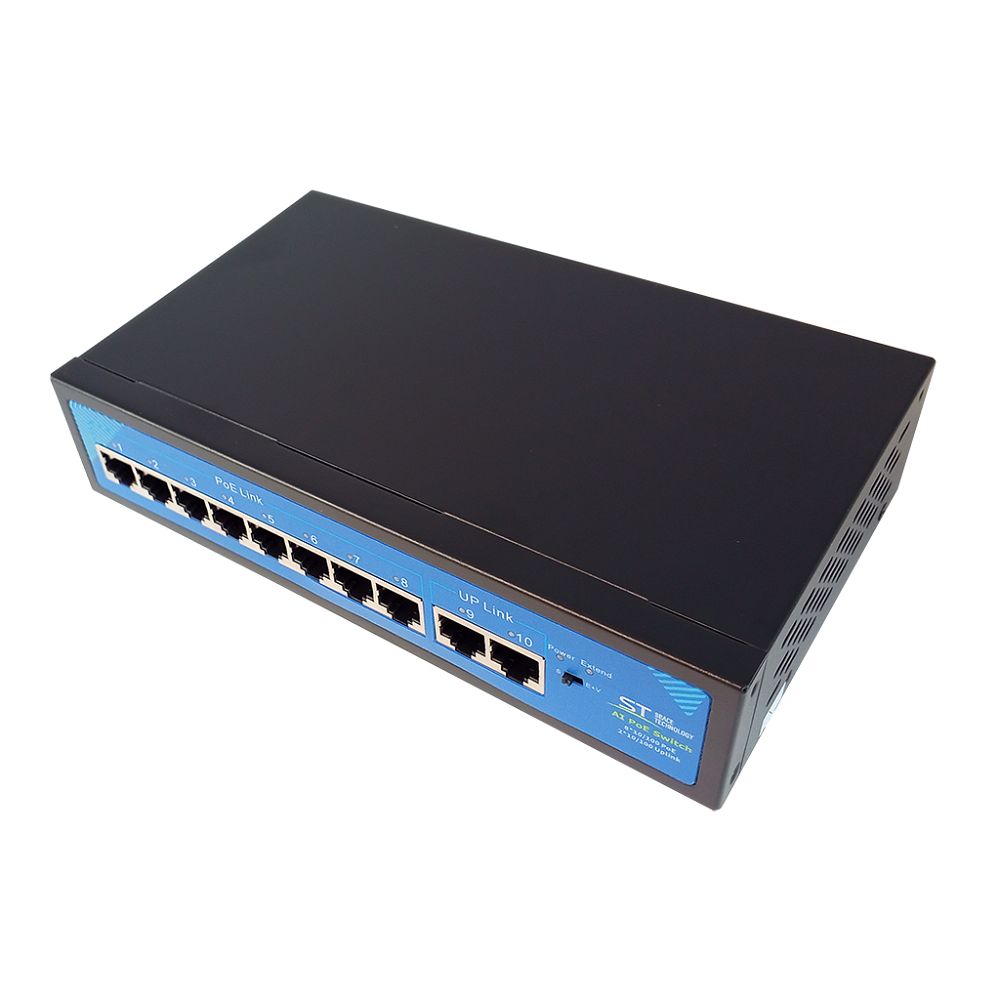 Коммутатор на 16 PoE портов ST-S180POE (2M/100W/А) PRO v.2
