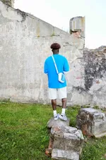 Футболка Called a Garment Re Cycle Синяя