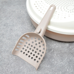 Лоток для кошек с сеткой и совком "Cosmo", какао