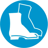 М05 "Работать в защитной обуви"