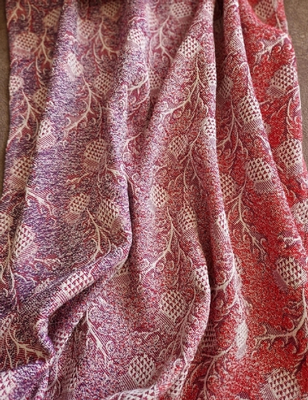 Mokosh wrap Thistle Fuchsia