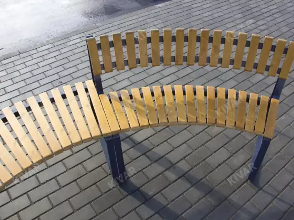 Скамейка «Змейка»