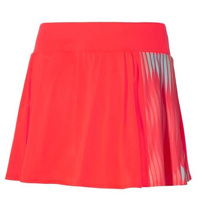 Теннисная юбка Mizuno Printed Flying Skirt - fierry coral