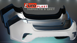 Задний бампер все цвета Kia Rio 4 2017-2020