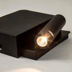 Настенный светодиодный светильник LED4U L8109-4 BK
