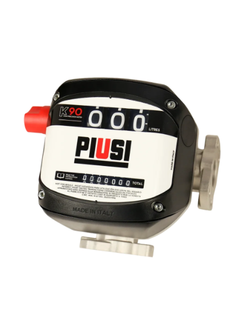 K90 ver. SW ДТ - 3-х разрядный механический счетчик для ДТ, 20-90 л/мин