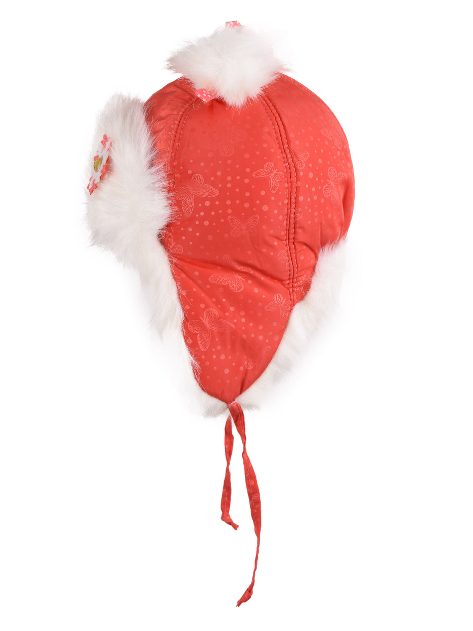 Шапка ушанка для девочки на иск.меху