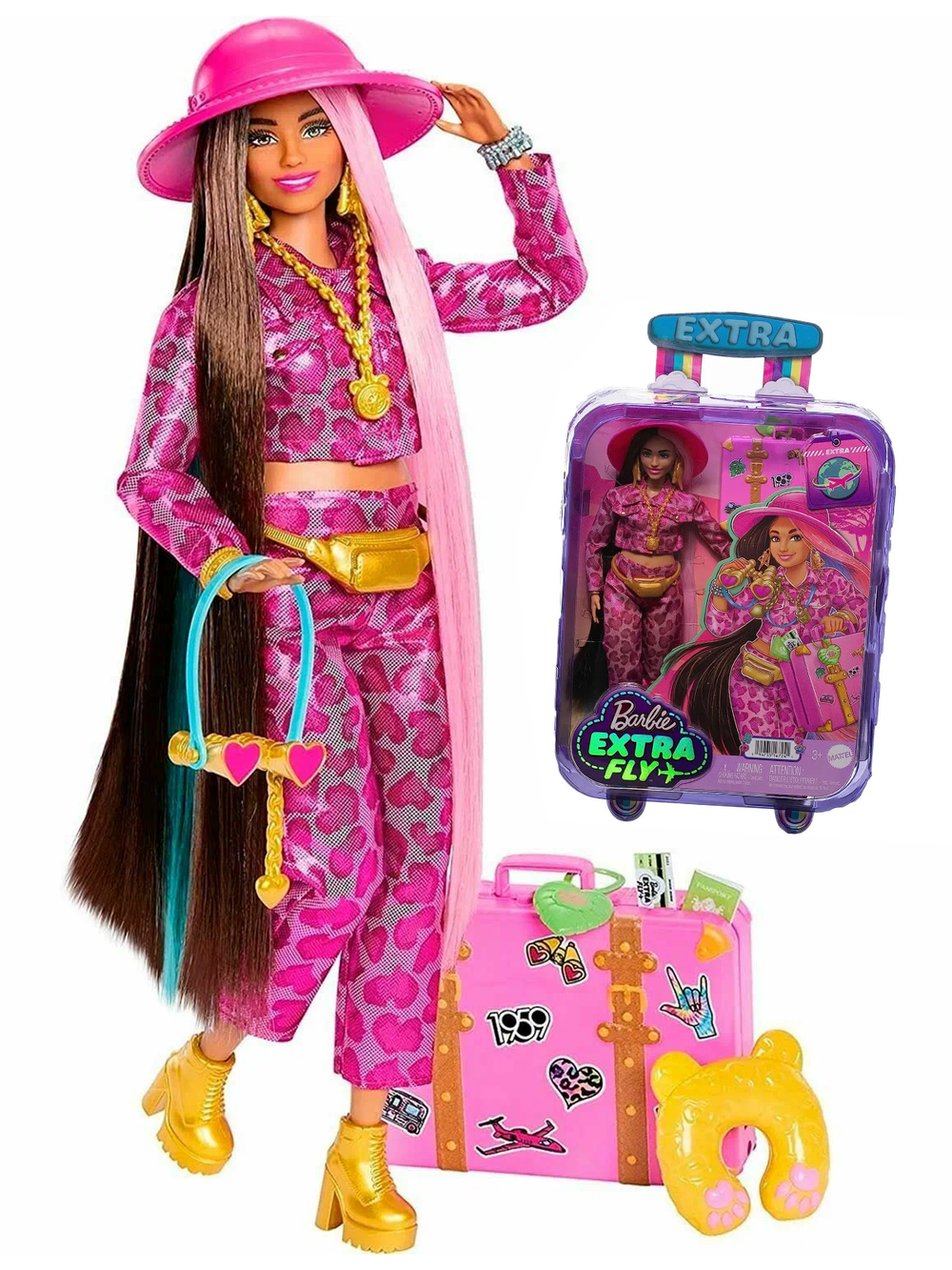 Кукла барби Extra Fly Safari HPT48