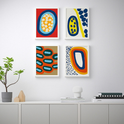 IKEA BILD  (ИКЕА БИЛД)  -  Плакат, Темара I, 30x40 см