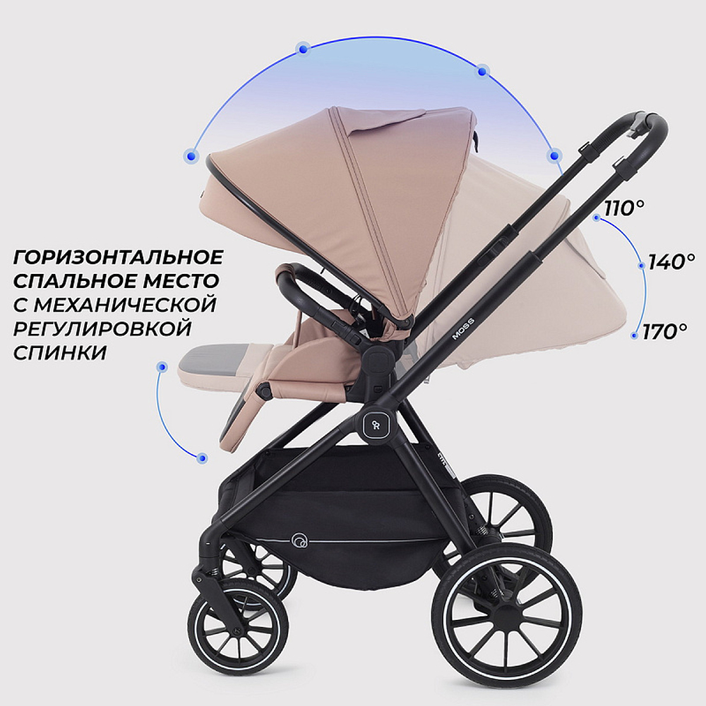 Детская коляска Rant Moss 2 в 1 Latte beige