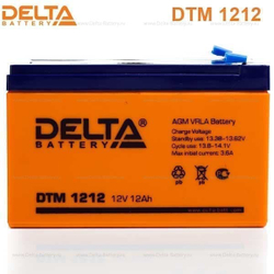 Аккумуляторная батарея Delta DTM 1212 (12V / 12Ah)