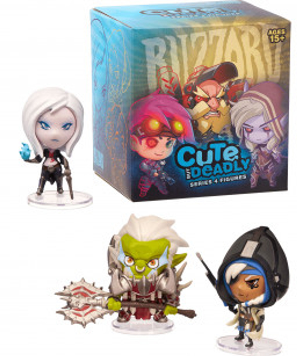 Аксессуар, Фигурка Cute but Deadly Blind Vinyls - Серия 4 (серии Warcraft, Starcraft, Diablo, Over)
