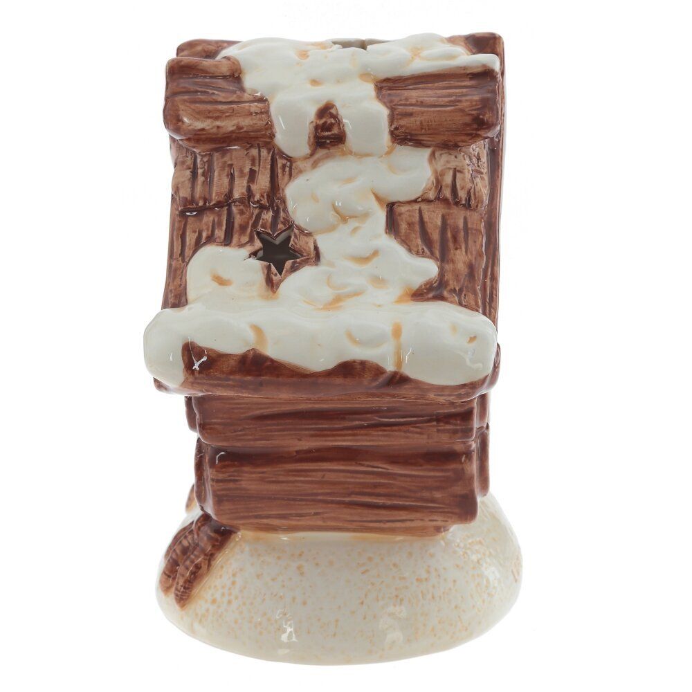 GAEM Фигурка декоративная "Избушка" с подсветкой (3xAAA), L15 W11 H17 см