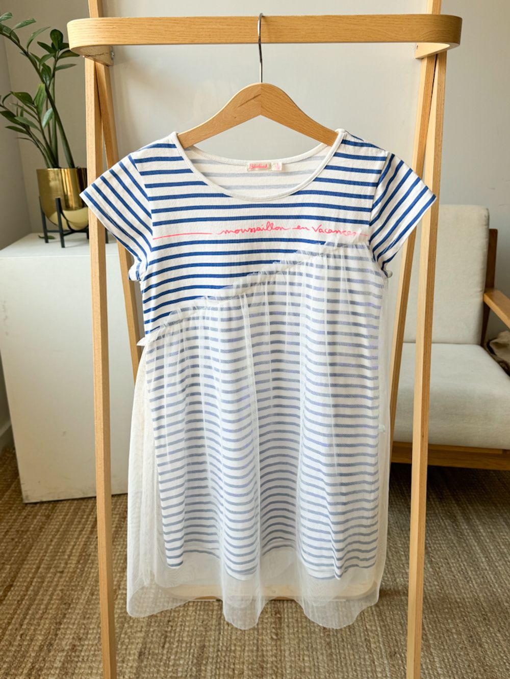 Хлопковое платье Billieblush, 140