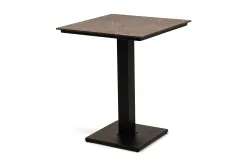 "Каффе" стол из HPL квадратный 60х60см, цвет "677"