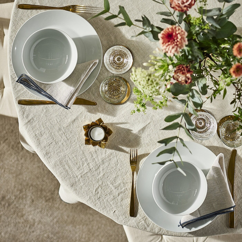 IKEA 365+ Миска, закругленные бока, белая, 16 см