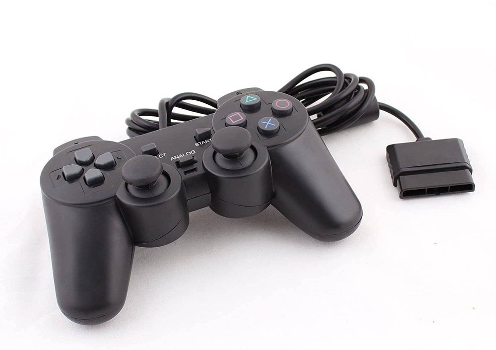 Джойстик для приставки Sony PS2 SCPH-10010 (пакет)