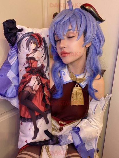 Мини дакимакура Куруми Токисаки из Рандеву с Жизнью арт. M0369, 60х20 см