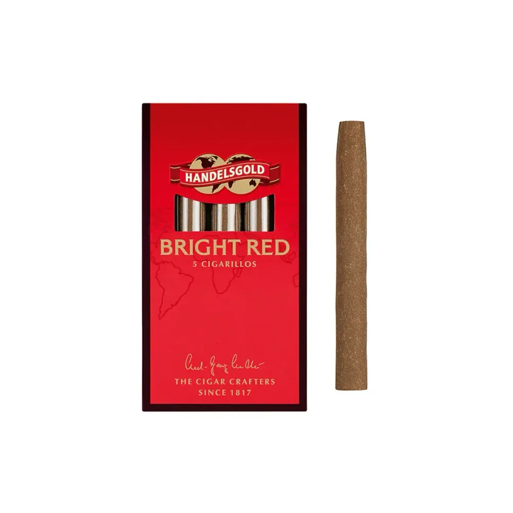 М. Сигариллы Handelsgold Strawberry Bright Red (Клубника) 5шт