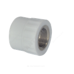 Муфта PP-R комбинированная белая Дн 20х1/2" ВР PRO VALFEX 10129020-PRO